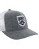 Image #6 - Hooey Men's Bronx Shield Patch Trucker Cap, Grey, hi-res