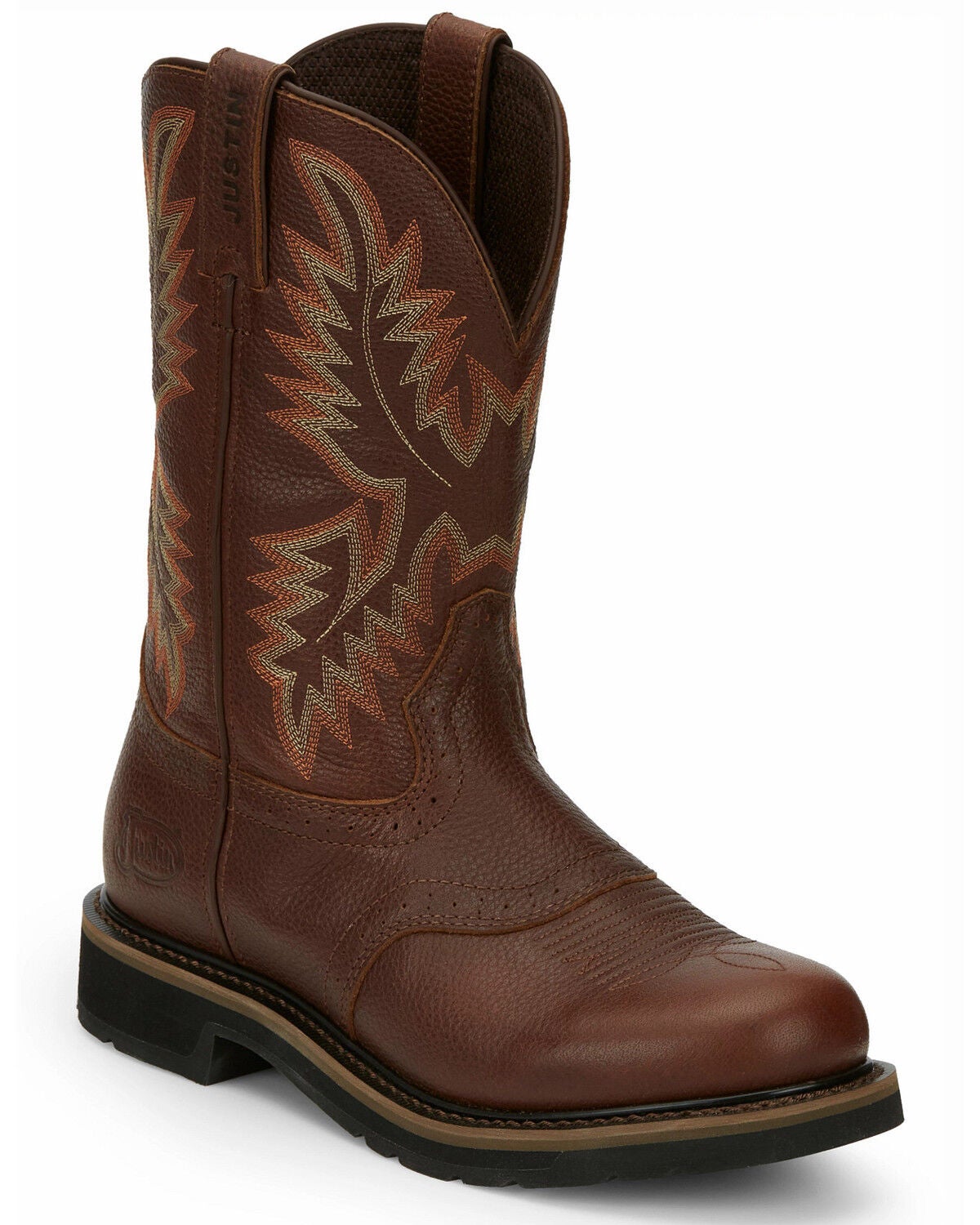 cheap square toe work boots