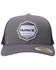 Hurley Men's Pacific Logo Patch Mesh Back Trucker Cap, Dark Grey, hi-res
