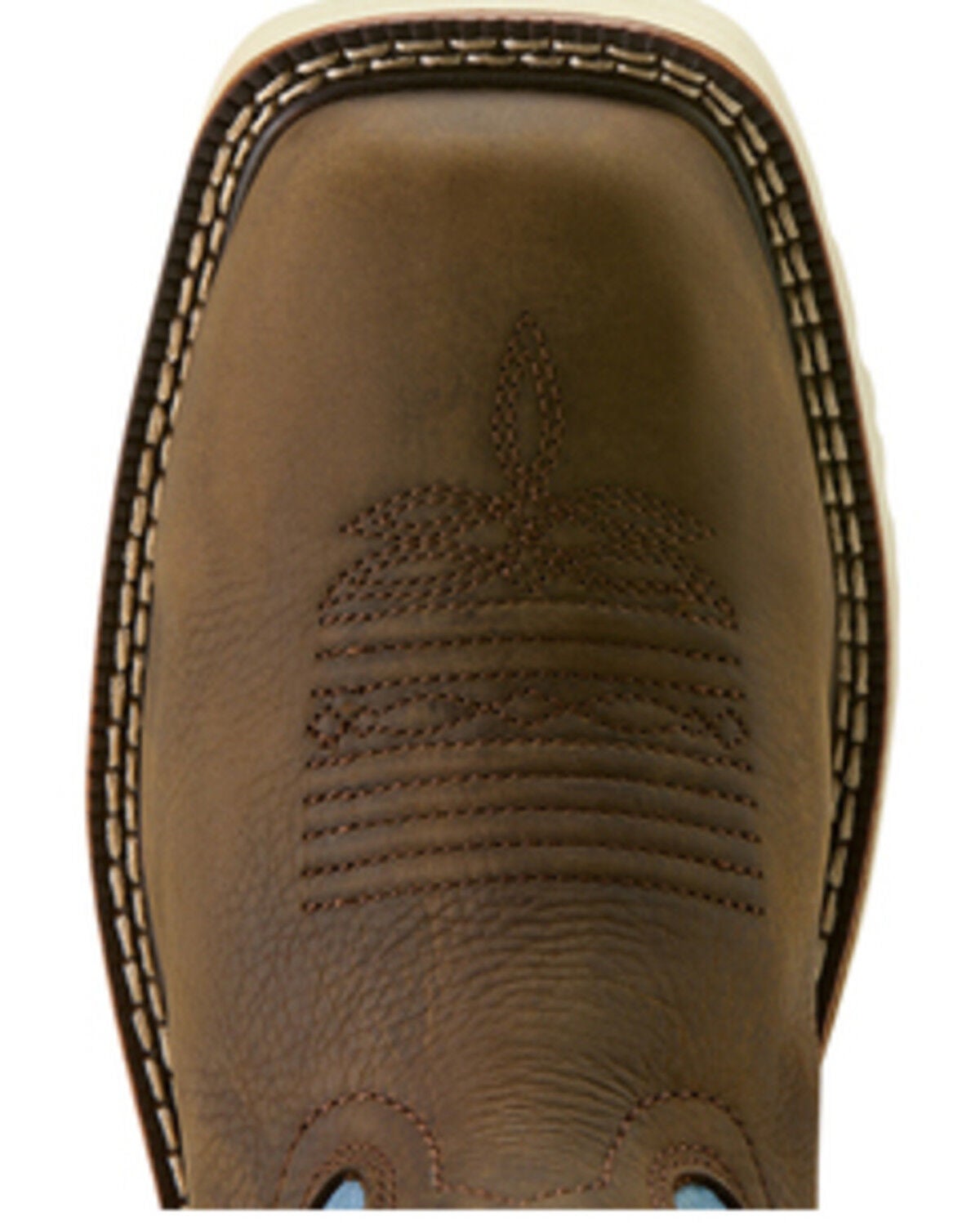 Image #4 - Ariat Women's Activator Waterproof Work Boots - Soft Toe, Dark Brown, hi-res