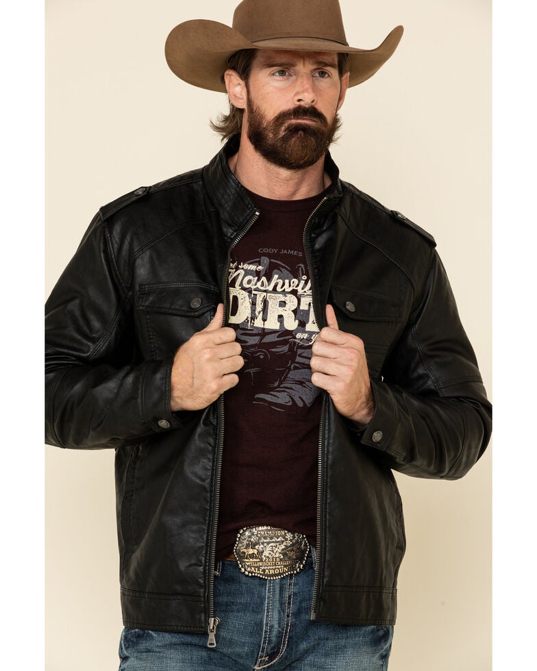 cody james leather jacket