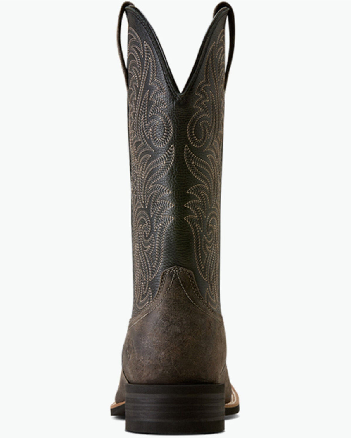 Image #3 - Ariat Men's Arrowrock Performance Western Boots - Broad Square Toe, Grey, hi-res