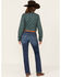 Image #3 - Wrangler Women's Q-Baby Dark Wash Mid Rise Bootcut Ultimate Riding Jeans, Dark Wash, hi-res