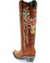 Image #8 - Corral Women's Deer Skull & Floral Embroidery Western Boots - Snip Toe, Tan, hi-res