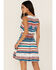 Idyllwind Women's Southwestern Print Sleeveless Dress, Teal, hi-res
