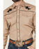 Image #3 - Rodeo Clothing Men's Solid Embroidered Long Sleeve Snap Western Shirt, Tan, hi-res