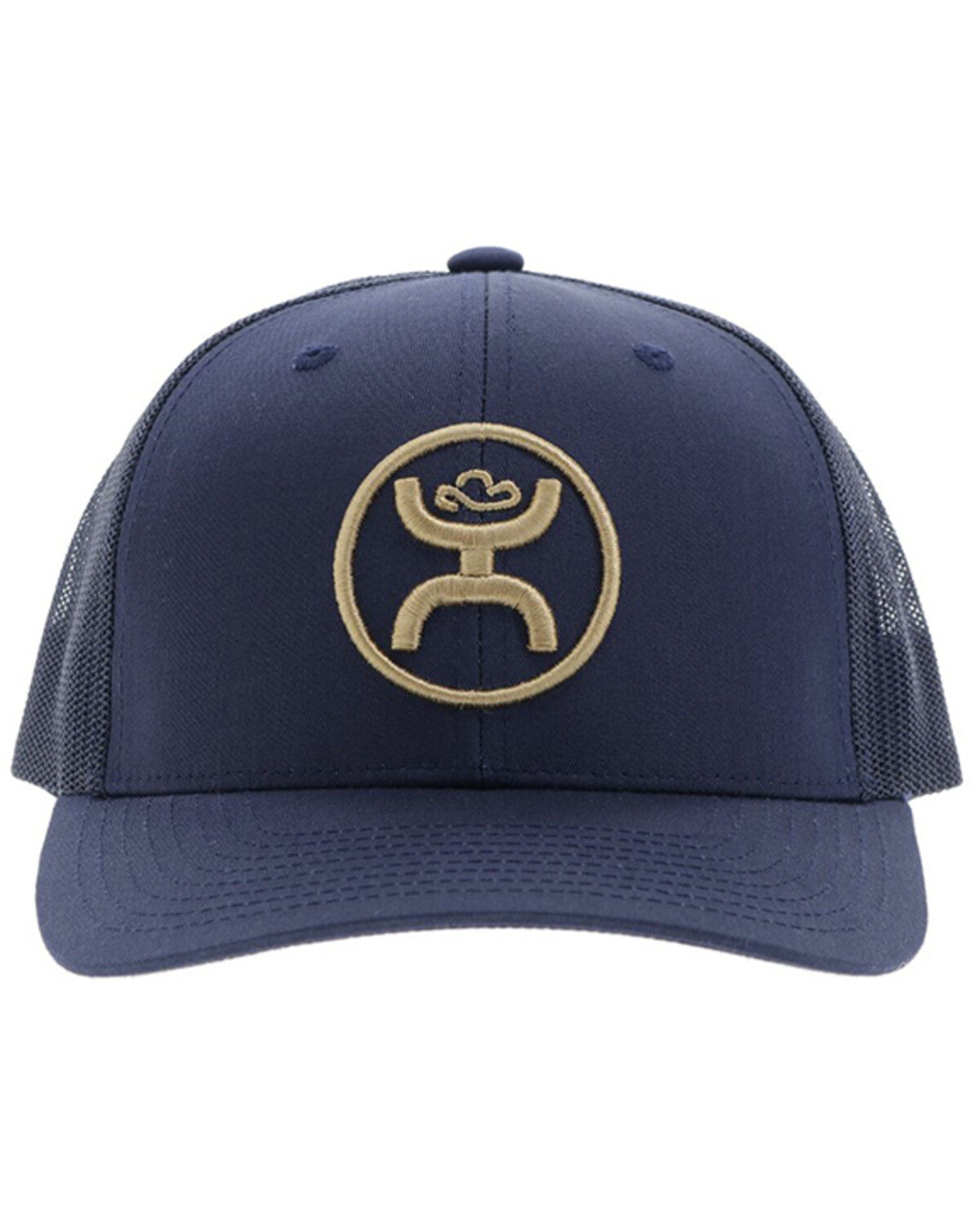 Image #3 - Hooey Kids' O-Classic Trucker Cap, Navy, hi-res