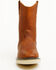 Image #4 - Hawx Men's Pull-On Western Boots - Soft Toe, Tan, hi-res
