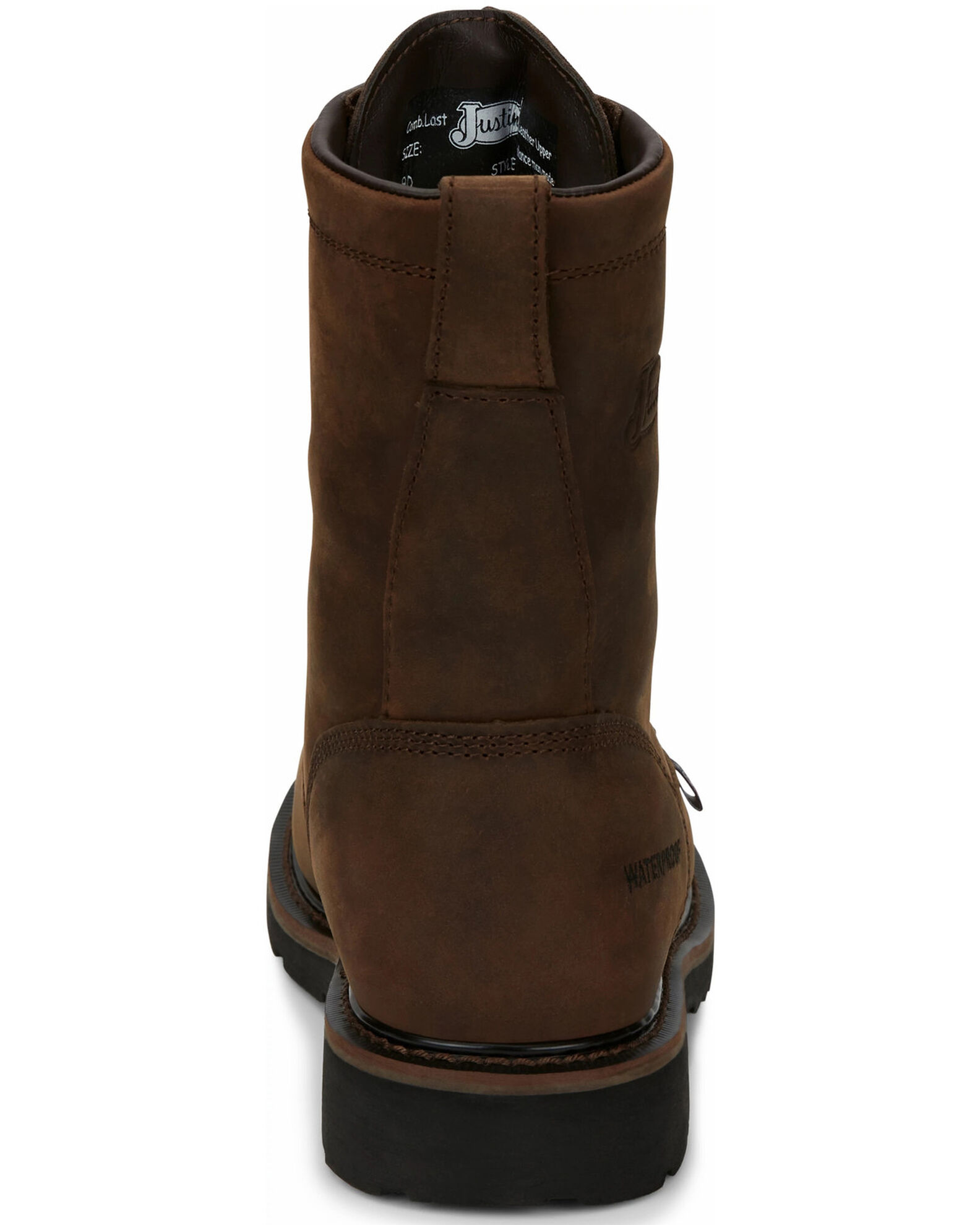Justin men's drywall boots cheap