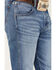 Image #2 - Wrangler Retro Men's Llano Light Medium Wash Stretch Slim Bootcut Jeans, , hi-res