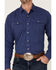 Ariat Men's Solid Teal Jurlington Retro Long Sleeve Pearl Snap Western Shirt , Blue, hi-res