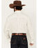 Image #4 - Wrangler Men's Classics Geo Print Long Sleeve Button-Down Western Shirt, White, hi-res