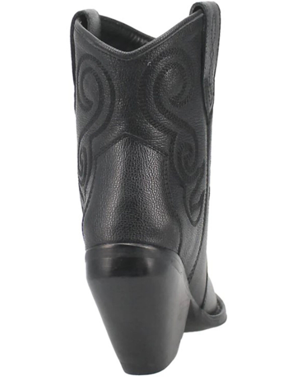 Image #5 - Dingo Women's Pretty N' Prissy Western Booties - Snip Toe, Black, hi-res
