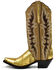 Dan Post Women's Eel Exotic Western Boot - Snip Toe , Gold, hi-res