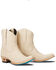 Image #1 - Lane Women's Emma Jane Western Booties - Snip Toe, Ivory, hi-res