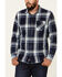 Image #3 - Flag & Anthem Men's McLenna Vintage Plaid Long Sleeve Snap Western Shirt, , hi-res