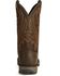 Durango Rebel Men's Pull On Western Performance Boots - Round Toe, Chocolate, hi-res