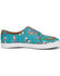 Image #2 - Reba by Justin Women's Alice Cowgirl Print Casual Slip-On Shoe, Turquoise, hi-res