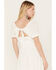 Idyllwind Women's Peony Cropped Top, Ivory, hi-res