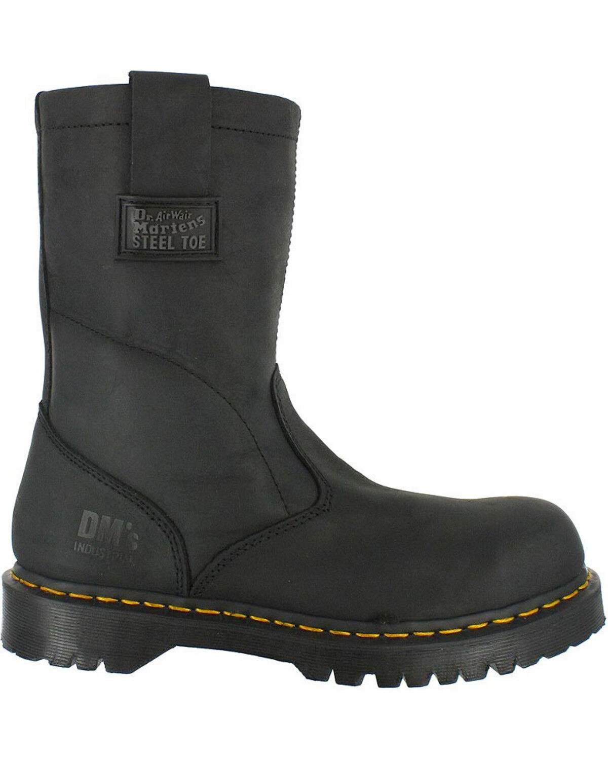 Image #2 - Dr. Martens Icon Ex Wide Wellington Work Boots - Steel Toe, , hi-res