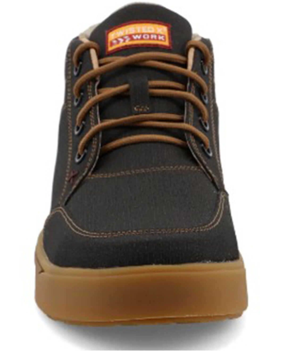 Image #4 - Twisted X Men's Work Kicks Lace-Up Shoes - Composite Toe, Charcoal, hi-res