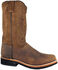 Image #1 - Smoky Mountain Men's Boonville Western Boots - Square Toe, Brown, hi-res