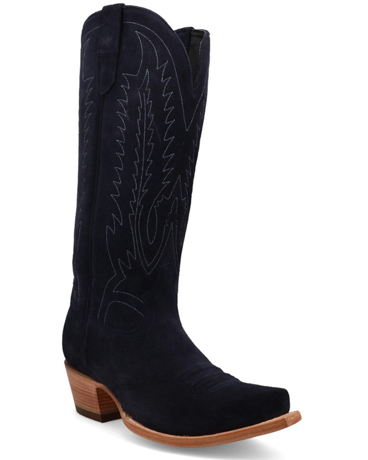 Image #1 - Black Star Women's Victoria Western Boots - Snip Toe, Navy, hi-res