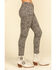 Image #3 - Rock & Roll Denim Women's Leopard Print Skinny Jeans, Blue, hi-res