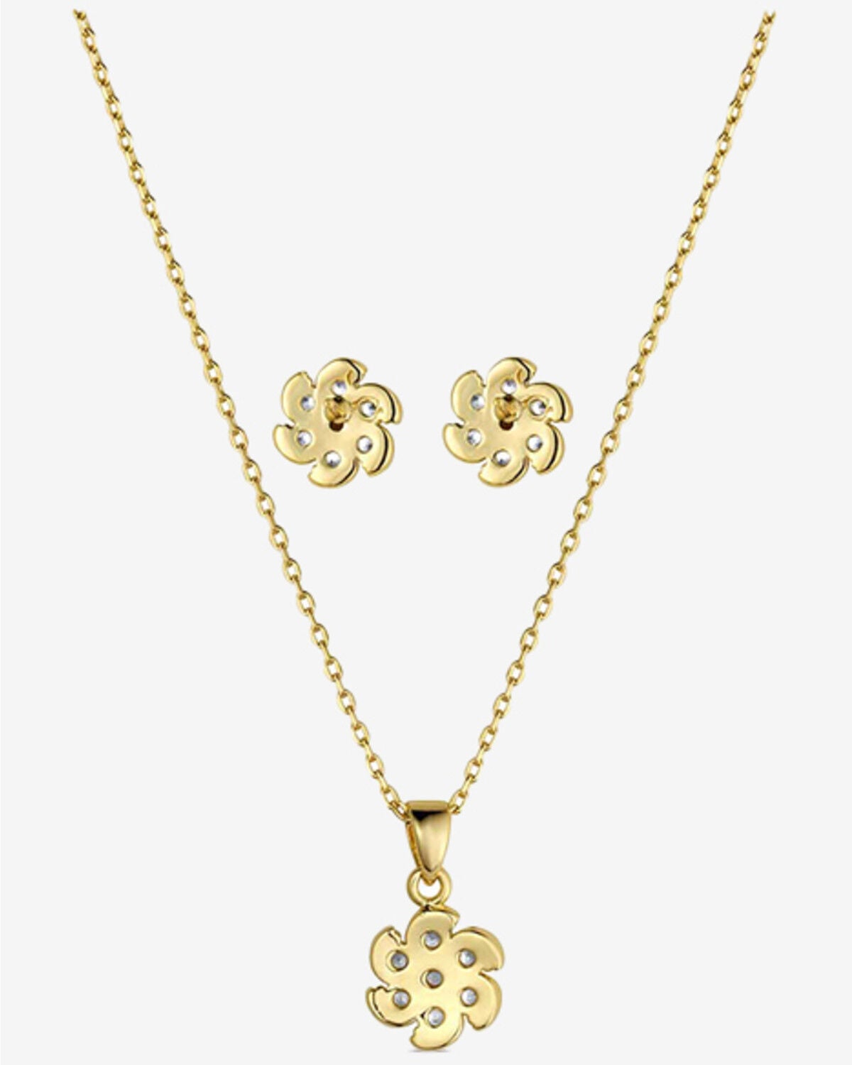 Image #2 - Montana Silversmiths In The Wind Crystal Jewelry Set - 2 Piece, Silver, hi-res
