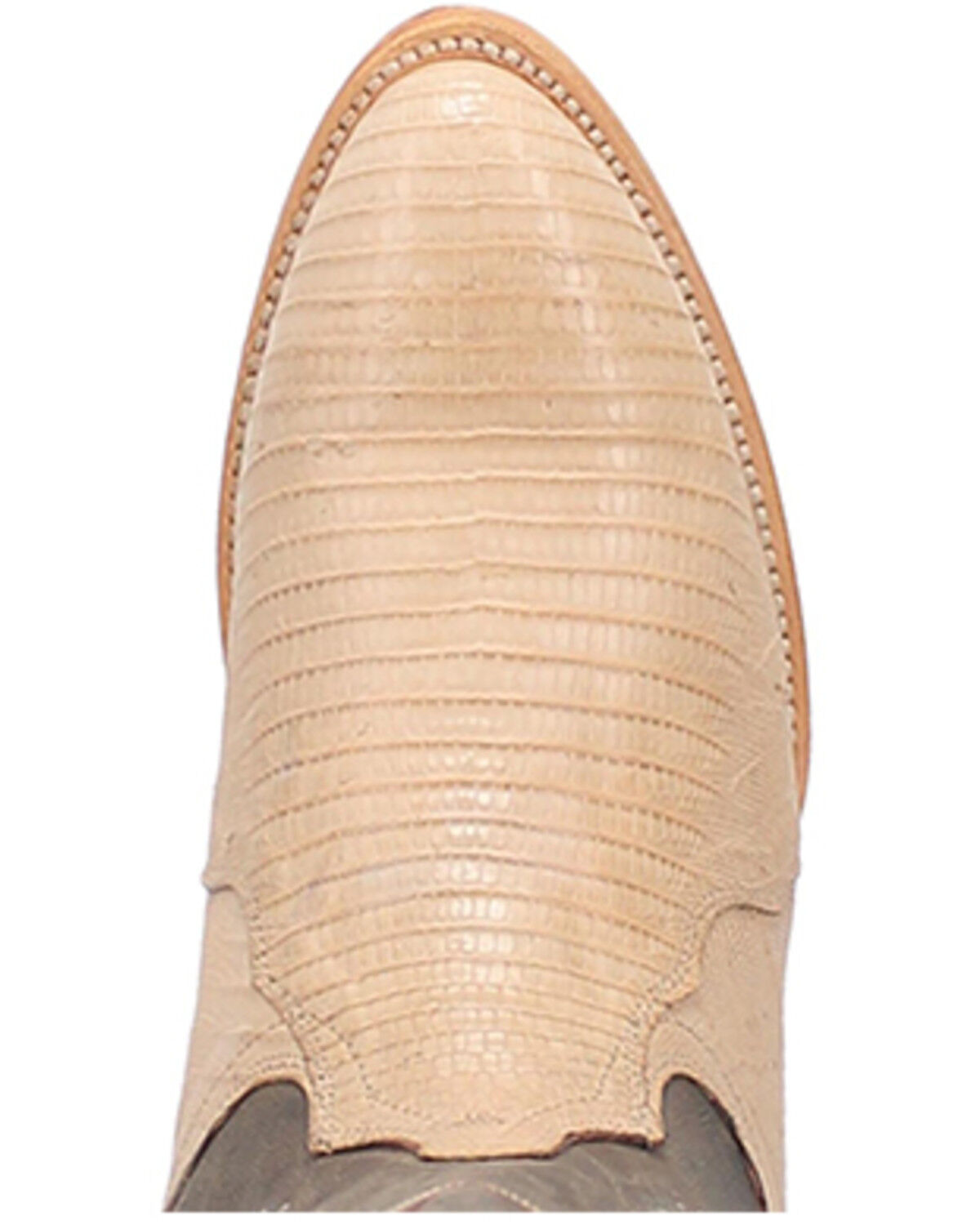 Image #6 - Dan Post Men's Exotic Lizard Western Boots - Round Toe, Sand, hi-res