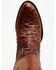 Image #6 - Cody James Black 1978® Men's Chapman Exotic Full-Quill Ostrich Western Boots - Round Toe, Cognac, hi-res