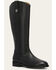 Image #1 - Frye Women's Melissa Lug Button Tall Western Boots - Round Toe, Black, hi-res