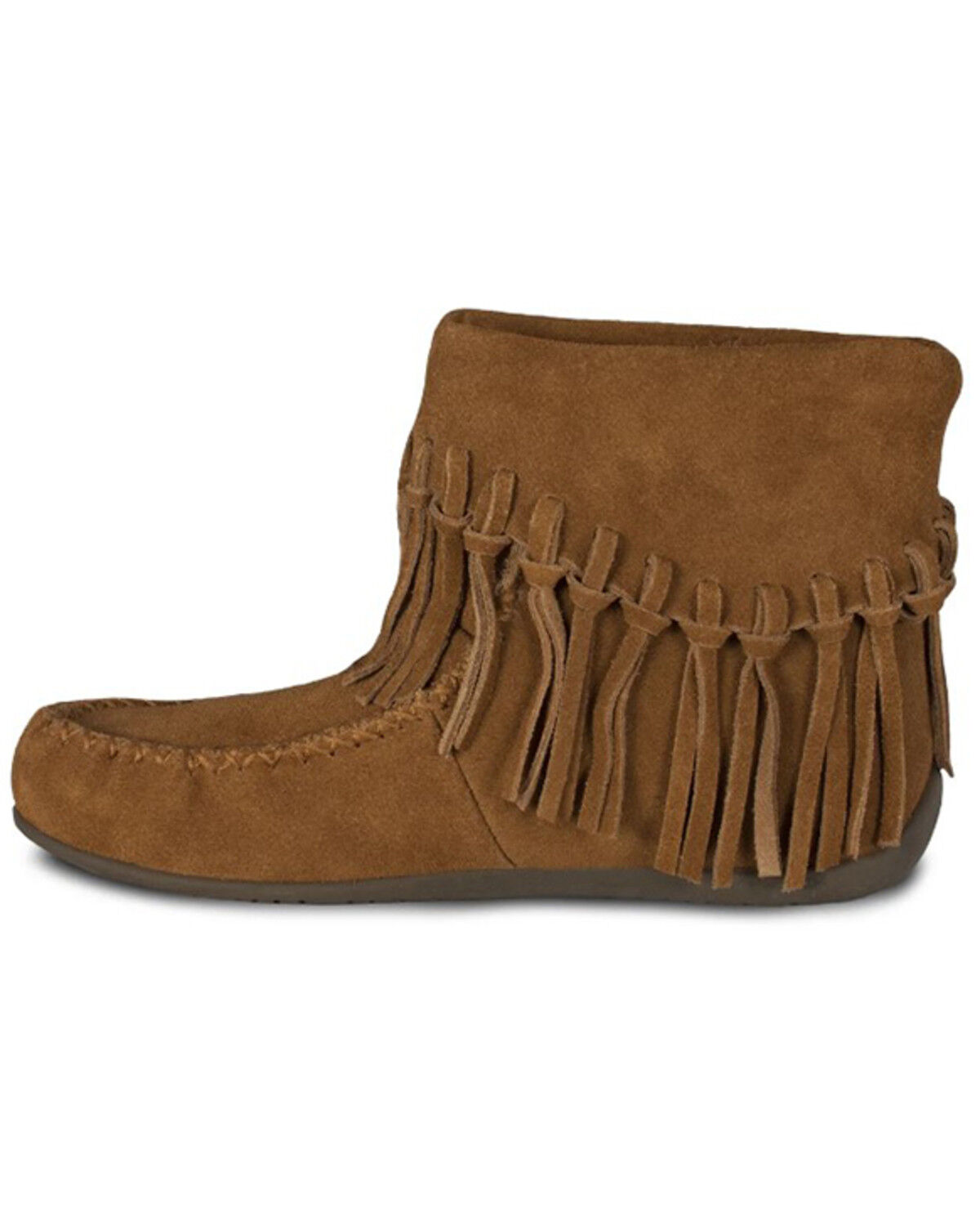Image #2 - Cloud Nine Women's Shayla Sheepskin Moccasins, Chestnut, hi-res
