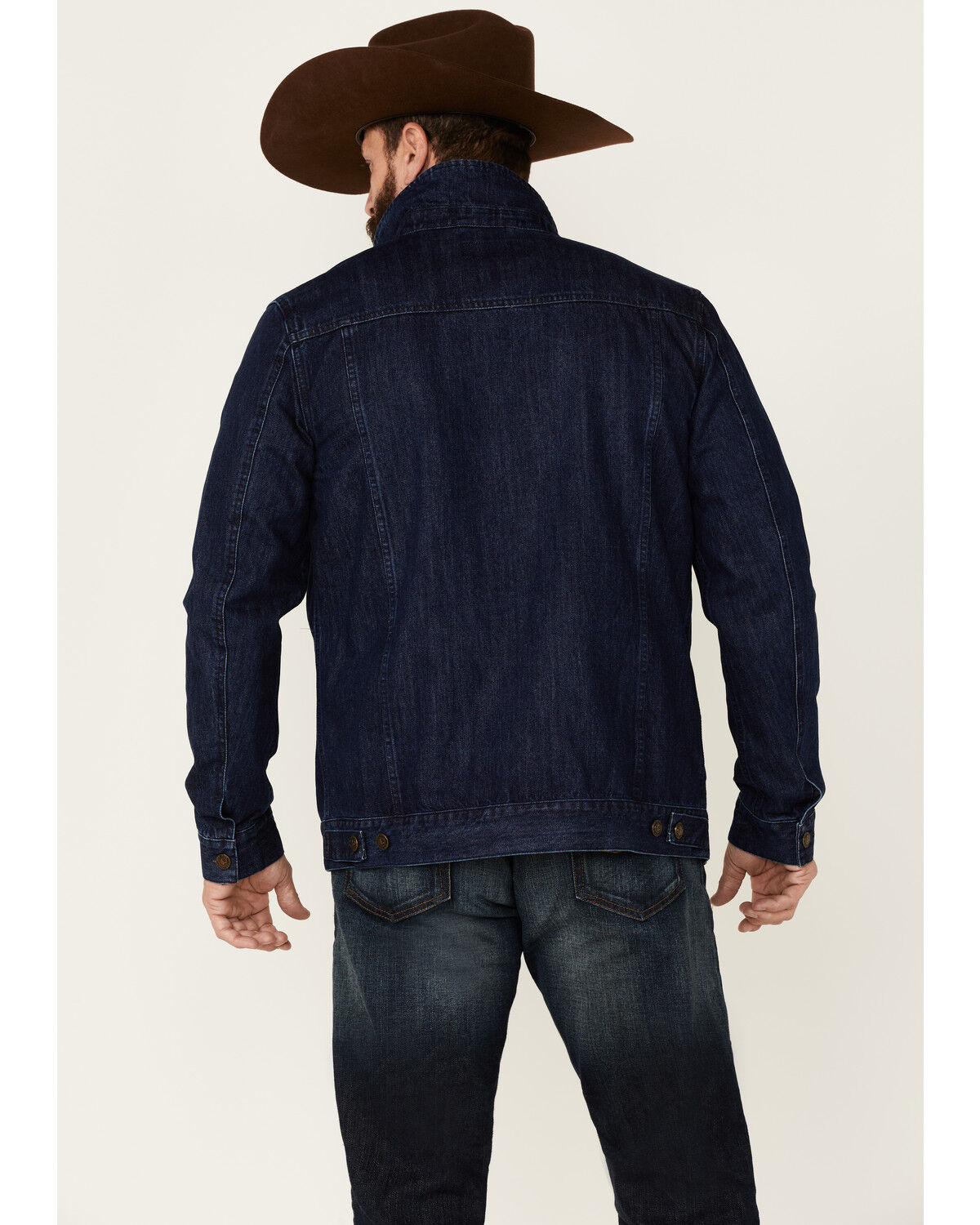 Image #4 - Cody James Men's Coasting Medium Wash Button-Front Unlined Denim Jacket, Indigo, hi-res