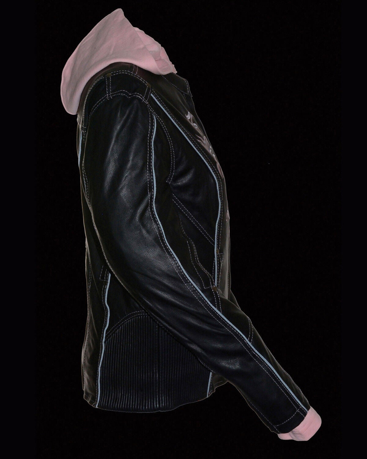 tribal leather jacket