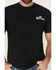Image #4 - Changes Men's Corona Sunset Palms Short Sleeve Graphic T-Shirt, Black, hi-res