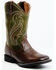 Image #1 - RANK 45® Boys' Kasey Western Boots - Broad Square Toe, Green, hi-res