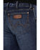 Image #4 - Wrangler Retro Men's Holsteiner Dark Wash Slim Boot Stretch Denim Jeans, Blue, hi-res
