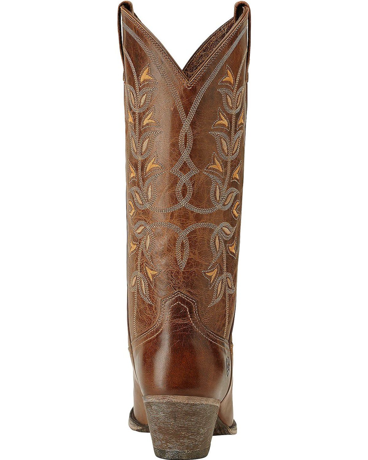 Image #10 - Ariat Women's Desert Holly Western Boots - Round Toe, Brown, hi-res