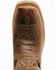 Image #6 - Double H Men's 11" Domestic I.C.E.™ Performance Western Boots - Broad Square Toe, Cognac, hi-res