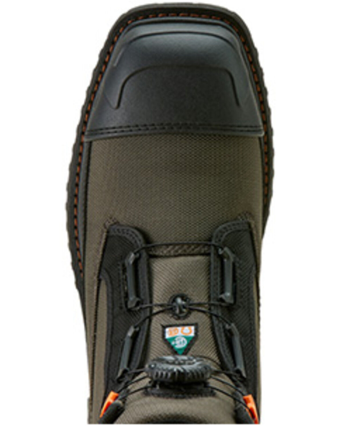 Image #4 - Ariat Men's 8" RigTEK Wildcat Work Boots - Composite Toe, Charcoal, hi-res