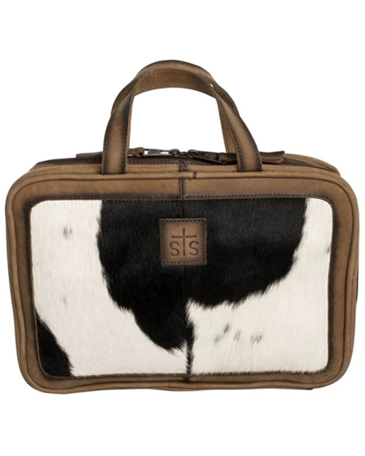 STS Ranchwear by Carroll Cowhide Toiletry Bag, Multi, hi-res