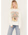 Image #1 - Wrangler Retro Women's Rock-N-Rose Long Sleeve Graphic T-Shirt, Ivory, hi-res