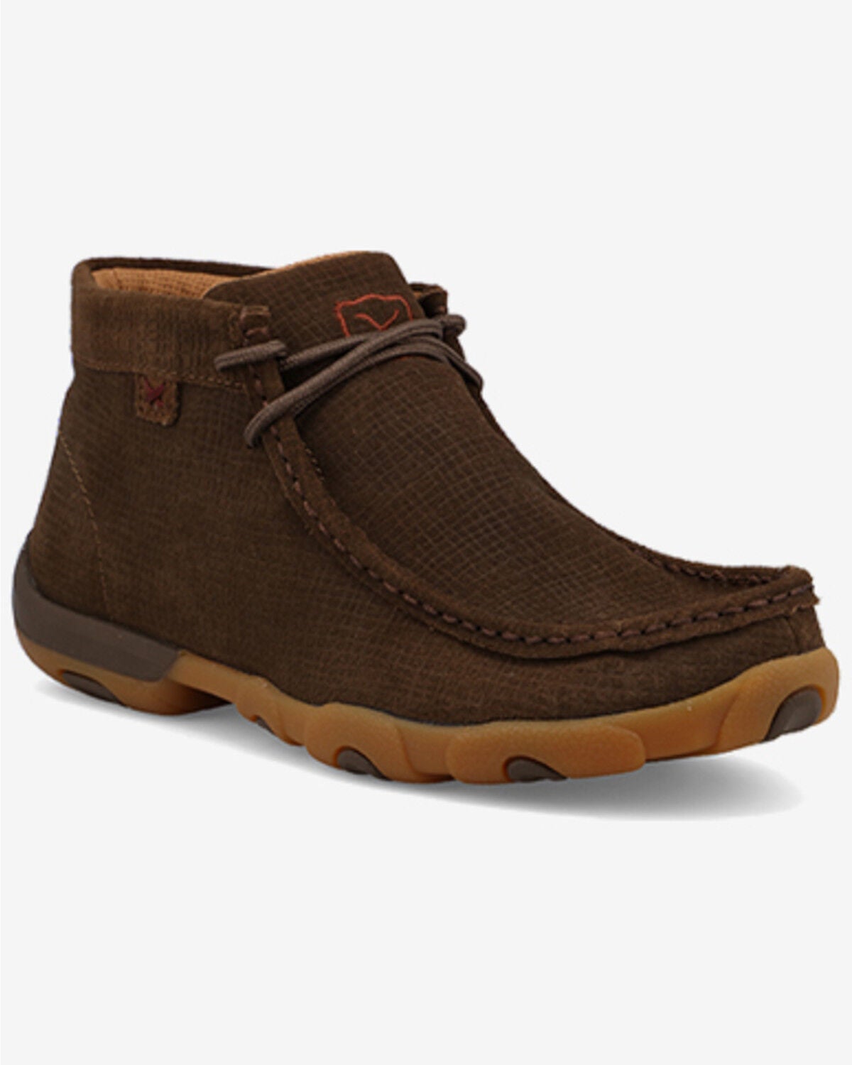 Image #1 - Twisted X Women's Chukka Driving Mocs, Coffee, hi-res