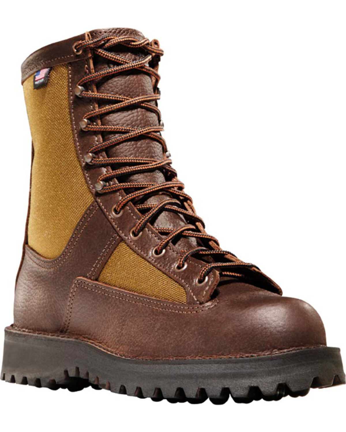 Image #1 - Danner Men's Grouse 8" Brown Hunting Boots, Brown, hi-res