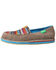 Image #2 - Twisted X Women's Serape Driving Moccasin Shoes - Moc Toe, Grey, hi-res