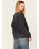 Image #4 - Changes Women's Coors Rodeo Mineral Wash Crewneck Sweatshirt , Black, hi-res