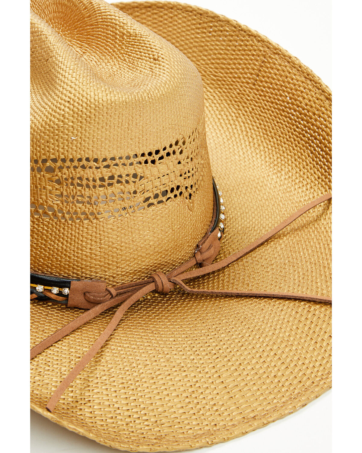 Image #2 - Shyanne Women's Rodeo Straw Cowboy Hat, Natural, hi-res