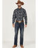Image #2 - RANK 45 Men's Rodeo Large Paisley Print Long Sleeve Button-Down Western Shirt - Big & Tall, Multi, hi-res
