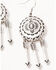Image #2 - Shyanne Women's Shiloh Ridge Chandelier Earrings, Silver, hi-res